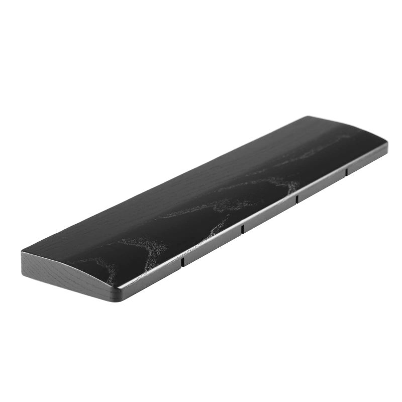 Faluber Wooden Wrist Rest with Black Coating  12-inch Length and 20mm Thickness for Compact Keyboard  Ergonomic Design Palm Rest for Mechanical Keyboard  Stain Resistant (Small  Black Coating) - Image 4